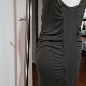 Topshop ruched and curvy dress